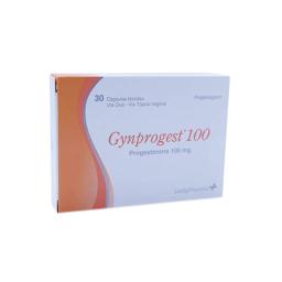 Gynprogest - Progesterona 100mg - 30 capsulas