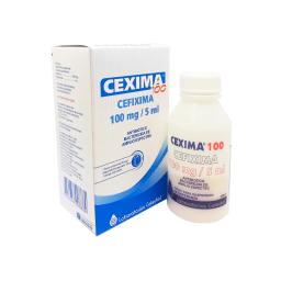 Cexima 100 Cefixima 100mg/5 mL Polvo Suspension Extemporanea -  Cont. 100 mL