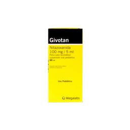 Givotan Nitazoxanida 100 mg - Cont. 60 mL