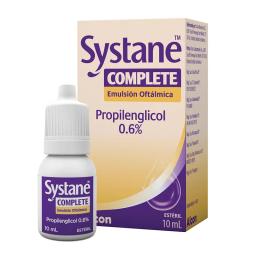 Systane Complete Emulsión Oftalmica Propilenglicol 0.6% - Cont. 10 ml.