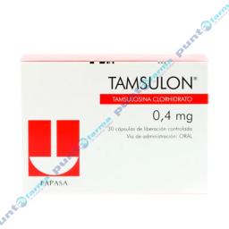 Tamsulon Tamsulosina 0,4 mg - Caja de 30 Cápsulas