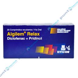 Algilem Relax Diclofenac - Cont. 20 Comprimidos Recubiertos