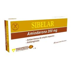 Sibelar Amiodarona 200 mg - Caja de 20 comprimidos