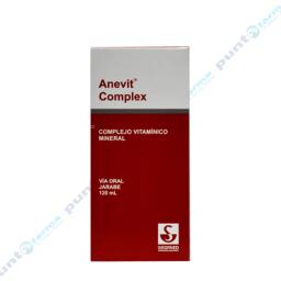 Anevit Complex Complejo Vitamínico Mineral - Jarabe de 120 ml