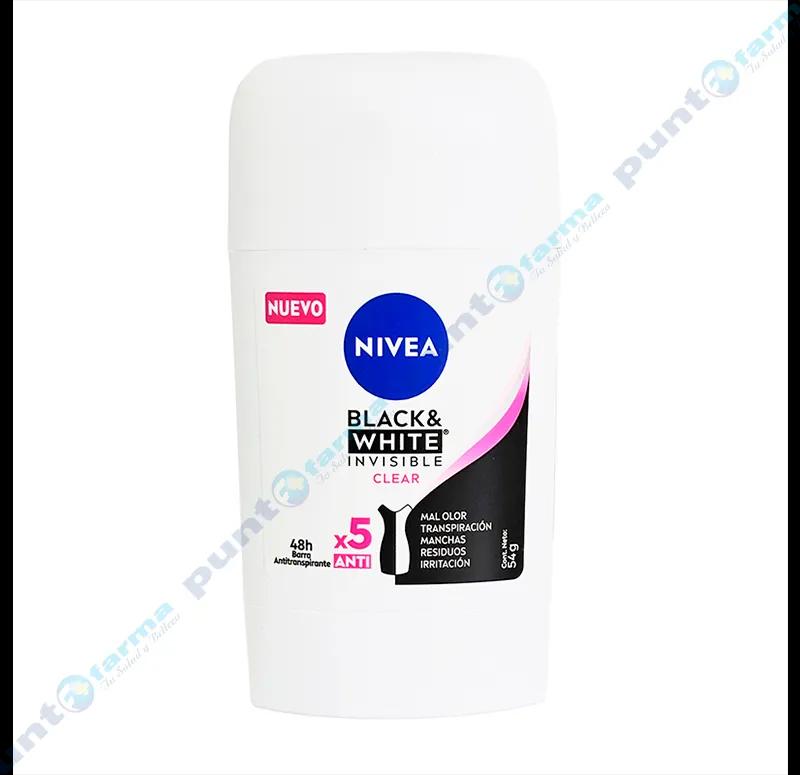 Antitranspirante Nivea B&W Clear Fem - 50 ml