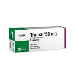 Tramal Tramadol Clorhidrato 50 mg - Cont. 20 Capsulas