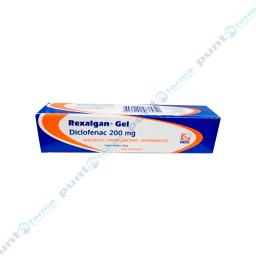 Rexalgan Gel Diclofenac Dietilamina 200mg - Pomo 20gr