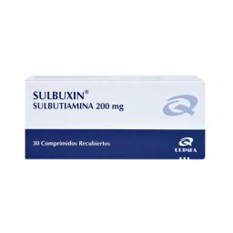 Sulbuxin Sulbutiamina 200 mg - Cont. 30 Comprimidos.