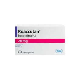 Roaccutan Isotretinoina 20 mg - Caja de 30 Capsulas