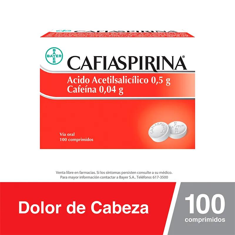 Cafiaspirina Bayer - Caja de 100 comprimidos