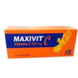 Maxivit C Vitamina C de 500 mg - Caja de 30 Comprimidos