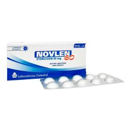 Novlen 60 Etoricoxib 60 mg - Caja de 10 comprimidos recubiertos