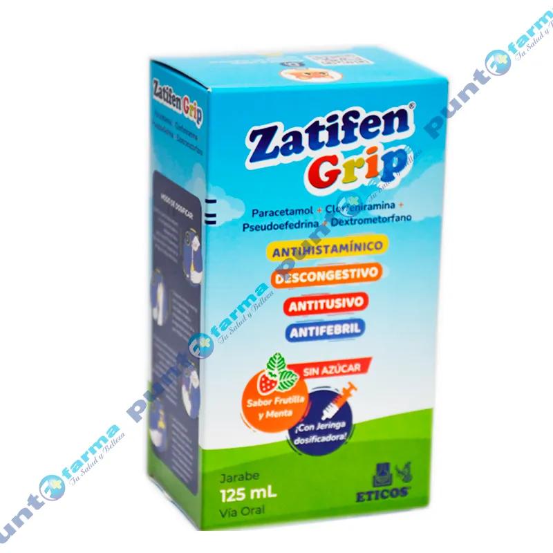 Zatifen Grip Paracetamol Clorfeniramina - Frasco de 125 ml.