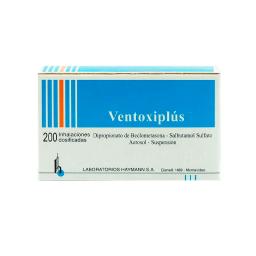 Ventoxiplús - Contenido de 200 inhalaciones dosificadas