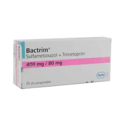 Bactrim Sulfametoxazol + Trimetoprim - Caja con 20 Comprimidos