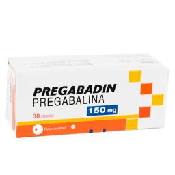 Pregabadin Pregabalina 150mg - Caja de 30 cápsulas