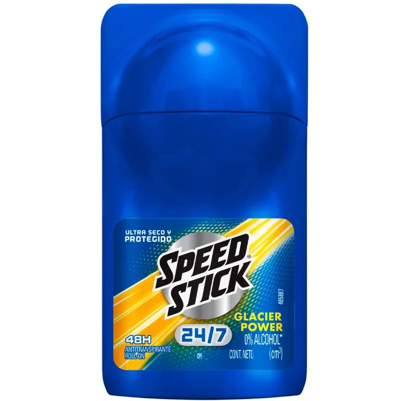 Desodorante Antitranspirante en Roll On Speed Stick Glacier Power - 50mL
