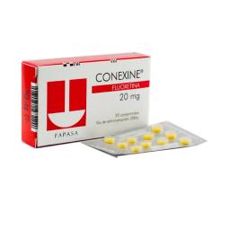 Conexine Fluoxetina 20 mg - Caja de 20 cápsulas