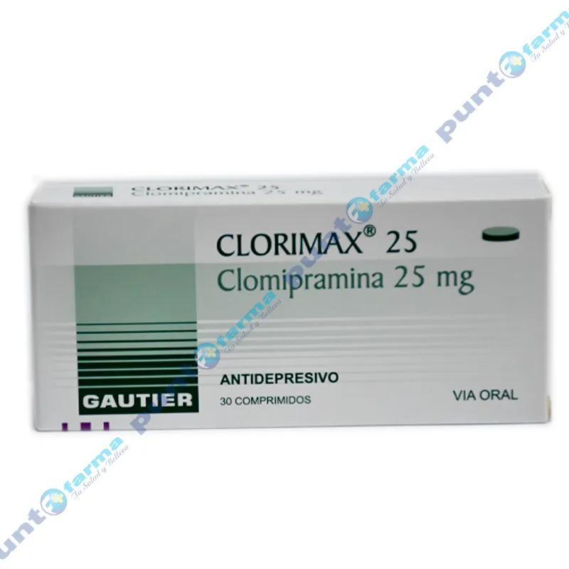 Clorimax Clomipramina 25 mg - Cont. 30 Comprimidos