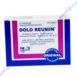 Dolo Reumin Diclofenac Sódico - Caja de 12 Grageas