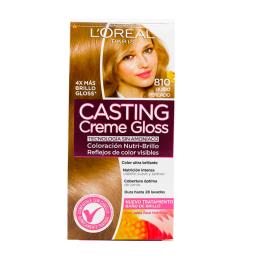 Crema Color Loréal Paris Casting  Creme Gloss 810 Rubio Perlado