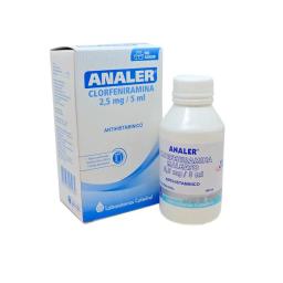 Analer Clorfeniramina Maleato 2,5 mg/5 mL - Cont. 100 mL