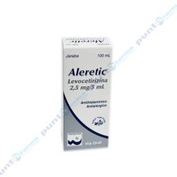 Aleretic Levocetirizina 2,5 mg - Jarabe de 100 ml