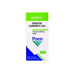 Atergit Epinastina Clorhidrato 0,05% - Solusión oftálmica estéril 5mL