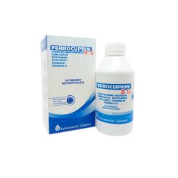 Ferrocuprin B12 - Cont. 1 Frasco de 240 mL 1 Jeringa Dosificadora