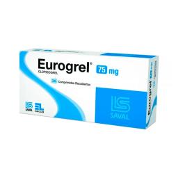 Eurogrel 75mg - Caja de 35 comprimidos recubiertos