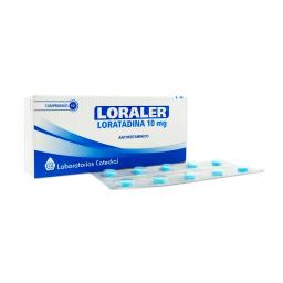 Loraler Loratadina 10 mg - Caja con 10 Comprimidos