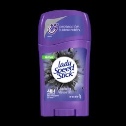 Desodorante Barra Lady Speed Stick Carbon Absorb - 45gr