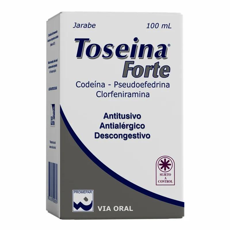 Toseina Codeina Pseudoefedrina Forte 10 mg - 100 mL