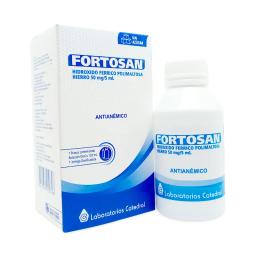 Fortosan Hidroxido Ferrico Polimaltosa 50 mg/5 mL - Cont. 120 mL