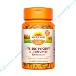 St. John´s Wort 300 mg Per Serving Sundown Naturals - Frasco de 150 cápsulas