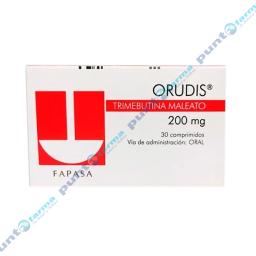 Orudis Trimebutina Maleato 200 mg - Caja de 30 comprimidos