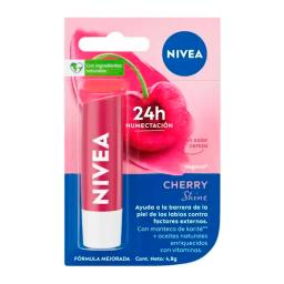 Protector Labial Cherry Shine Labello Nivea - 4,8 gr