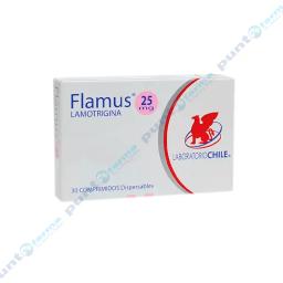 Flamus Lamotrigina 25 mg - Caja de 30 comprimidos dispersables