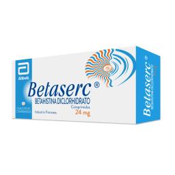 Betaserc Betahistina Diclorhidrato 24 mg - Cont. 30 Comprimidos