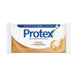 Jabón De Tocador Protex Avena + Prebiótico - Cont. 3 Unidades de 90gr