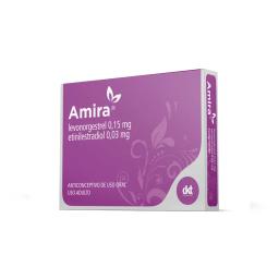 Anticonceptivo Amira - Caja de 21 Comprimidos