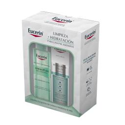 Pack Dermopure Gel Limpiador + Booster Eucerin -  200mL y 30mL