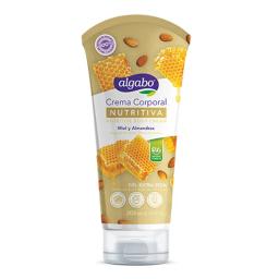 Crema Corporal Nutritiva Miel y Almendras Algabo - 200mL