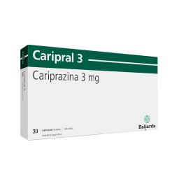 Caripral Cariprazina 3 mg - Cont. 30 Capsulas