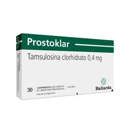 Prostoklar Tamsulosina Clorhidrato 0,4 mg - Cont. 30 Compirmidos Recubiertos