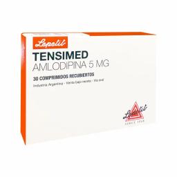 Tensimed Amlodipina 5 mg - 30 Comprimidos Recubiertos.