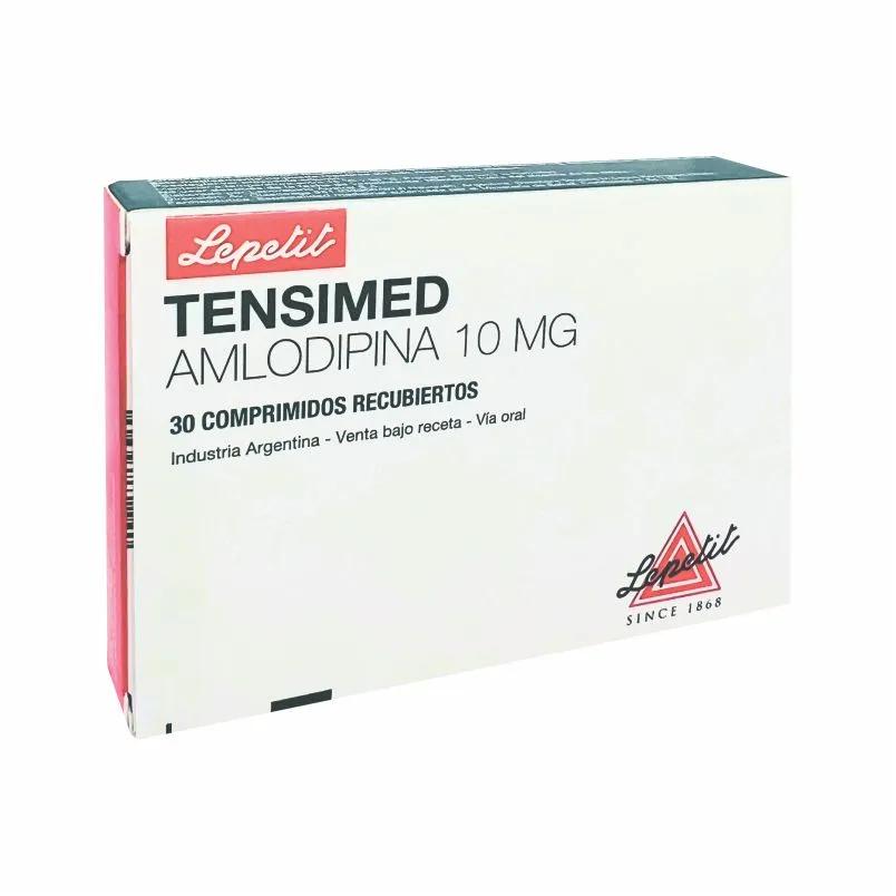 Tensimed Amlodipina 10 mg - Cont. 30 Comprimidos Recubiertos.