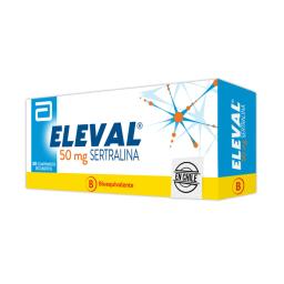 Eleval 50 mg Sertralina - Cont. 30 Comprimidos Recubiertos