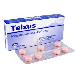 Telxus Moxifloxacina 400 mg - Cont. 7 Comprimidos