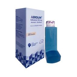 Aerolin Salbutamol 100 mcg Aerosol Cont. 200 Dosis.